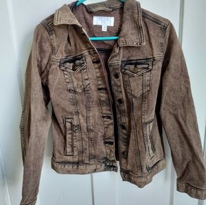 Brown jean jacket